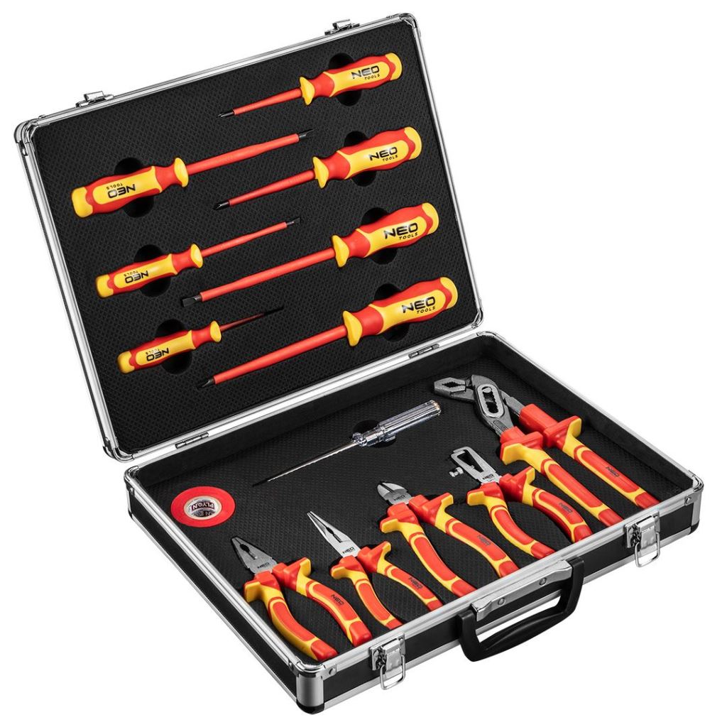 Neo Tools 01-234 szerszámkészlet 1000V szigetelt 13db Neo Tools 01-234 szerszámkészlet 1000V szigetelt 13db