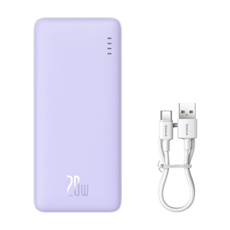 Baseus Airpow 10000mAh 20W powerbank Lila