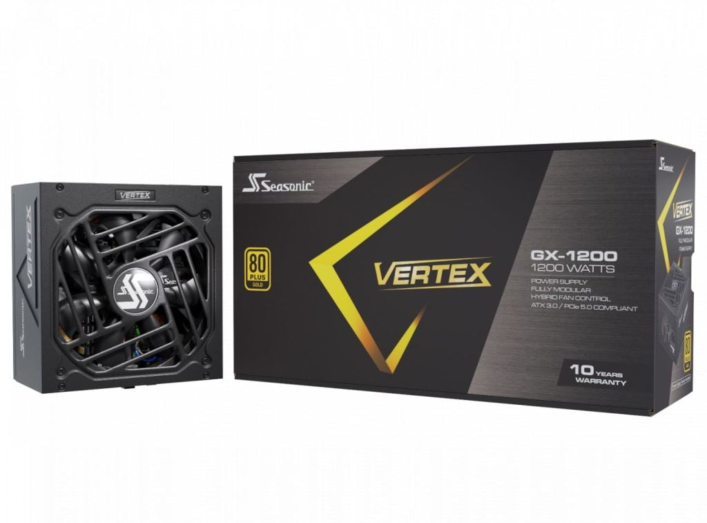 Seasonic Vertex GX 1200W moduláris tápegység Seasonic Vertex GX 1200W moduláris tápegység