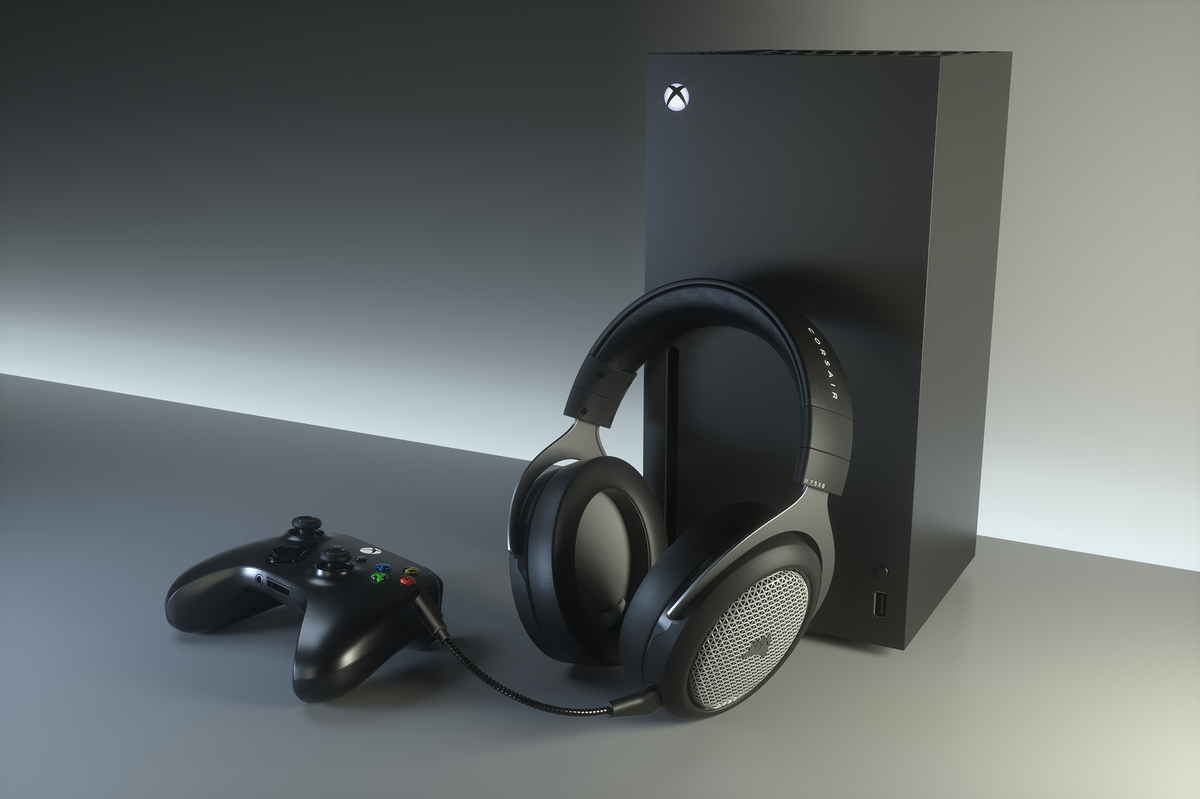 CORSAIR HS75 XB  Xbox Series X Vezeték nélküli fejhallgató
