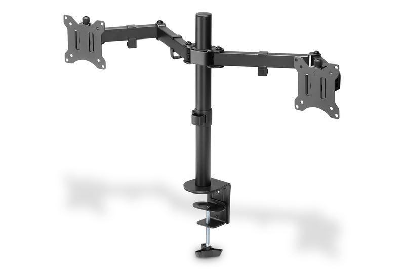 Digitus DA-90400 dupla asztali monitorállvány 15"-32"  