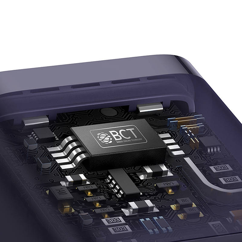 Mini wall charger Baseus GaN5 30W (purple) Mini wall charger Baseus GaN5 30W (purple)