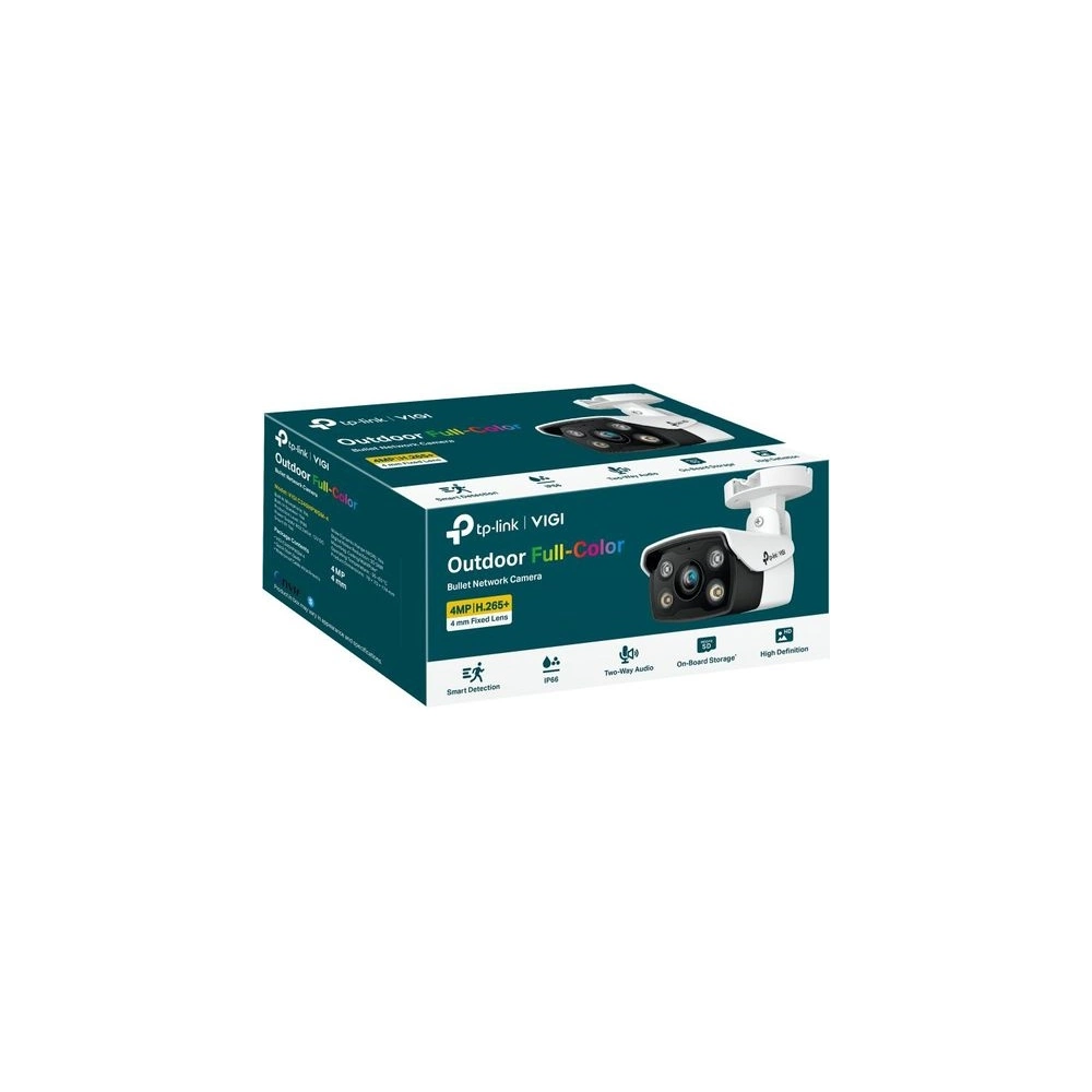 TPLink VIGI C340(4MM) IPCam Wlan kültéri csőkamera4MP IP67 H265+