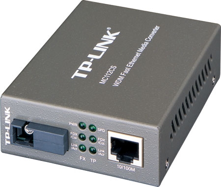 TP-Link MC112CS Fast ethernet média converter TP-Link MC112CS Fast ethernet média converter