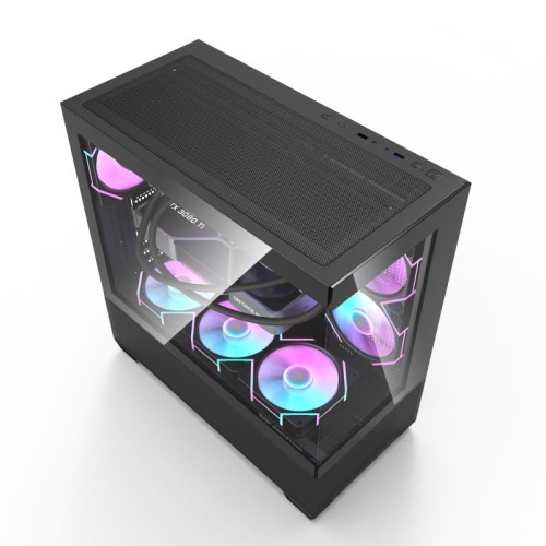 darkFlash DS900 AIR fekete számítógépház