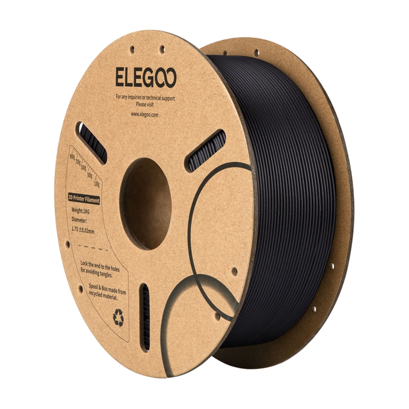 ELEGOO PLA-CF filament Fekete