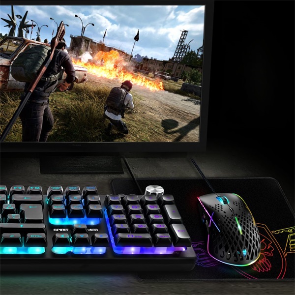 Spirit Of Gamer Darkskull - M egérpad fekete (SOG-PAD02M)