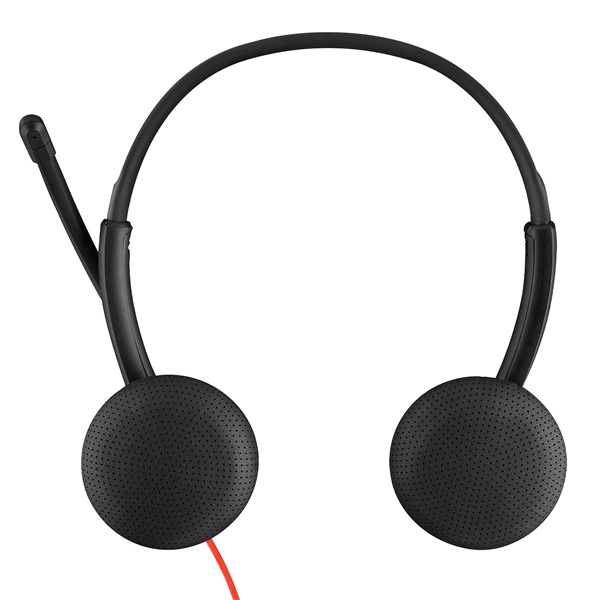 Bluestork MC301 Office Headset  mikrofon  hangerő szabályzó  3,5 Jack  fekete Fejhallgató 