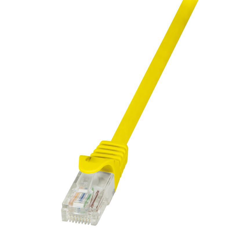 Logilink  Cat.6 U/UTP patch kábel Econline,1.5m , sárga (CP2047U)