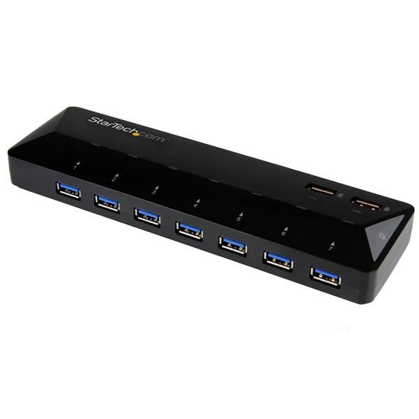 StarTech.com 7 portos USB 3.0 Hub fekete (ST93007U2C) StarTech.com 7 portos USB 3.0 Hub fekete (ST93007U2C)