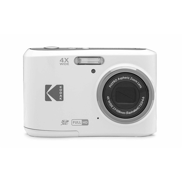 Kodak Pixpro FZ45 kompakt fehér digitális fényképezőgép Kodak Pixpro FZ45 kompakt fehér digitális fényképezőgép