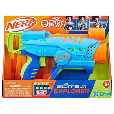 Hasbro Nerf Elite Junior Explorer szivacslövő fegyver 8 lövedékkel (F6367)