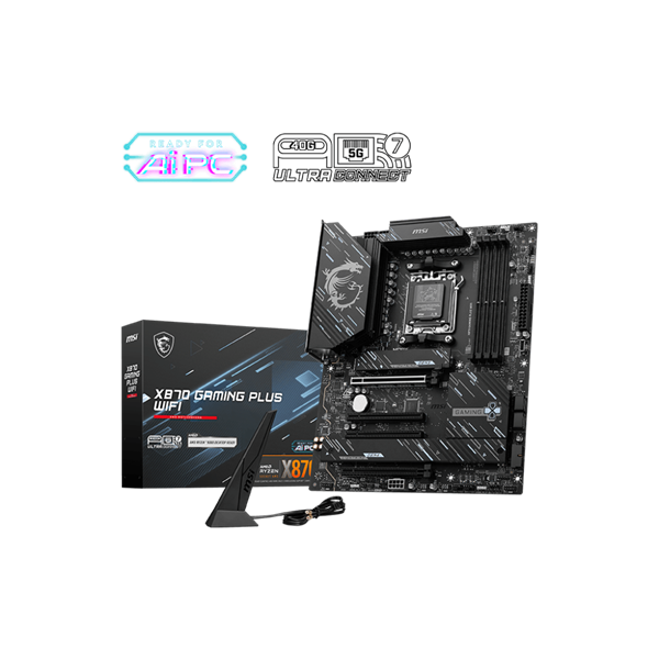 MSI AM5 MAG X870 GAMING PLUS WIFI AMD X870 ATX Alaplap MSI AM5 MAG X870 GAMING PLUS WIFI AMD X870 ATX Alaplap