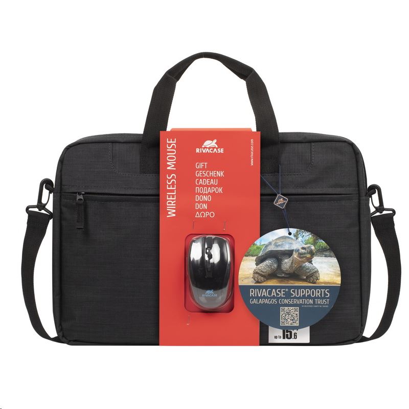 RivaCase 8038 Regent Notebook táska 15,6" fekete + vezeték nélküli egér (4260403573990) RivaCase 8038 Regent Notebook táska 15,6" fekete + vezeték nélküli egér (4260403573990)