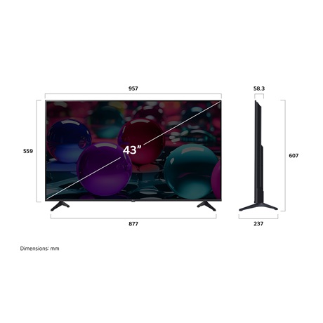 Lg 43UA73003LA 43" UHD SMART LED Televízió