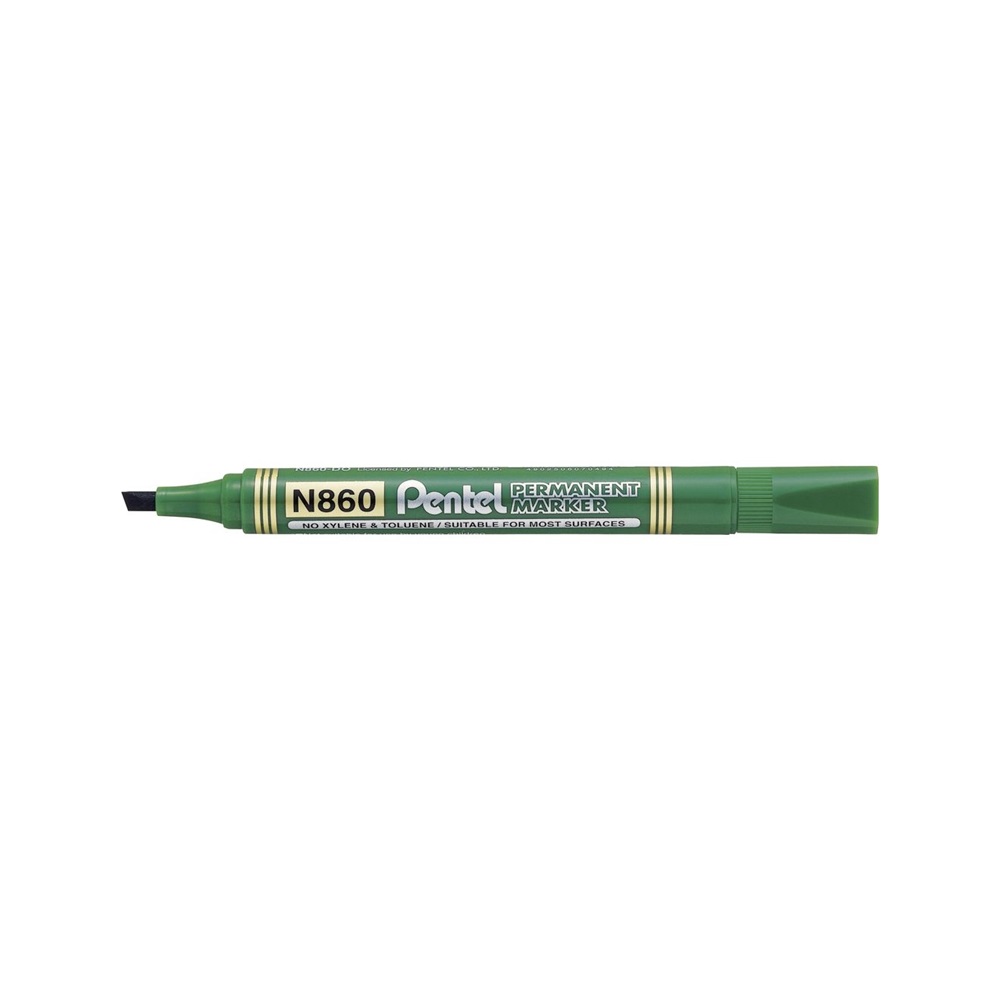 Pentel Alkoholos marker 1,8-4,5mm vágott   zöld (N860-DE)