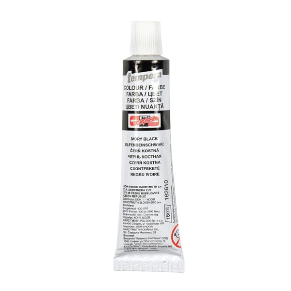 KOH-I-NOOR 162610 16ml csontfekete tempera KOH-I-NOOR 162610 16ml csontfekete tempera