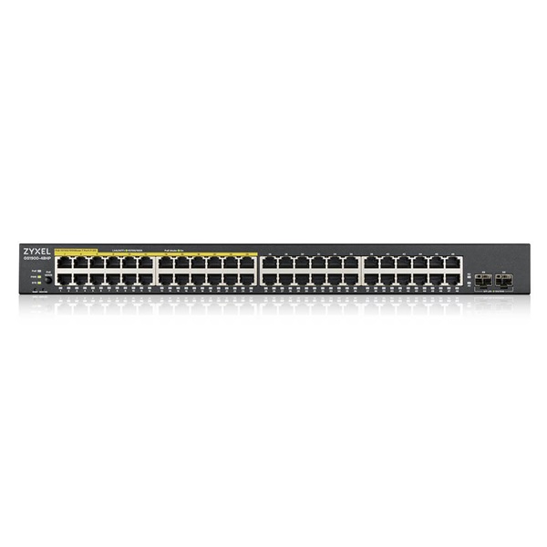 ZyXEL GS1900-48HPv2 48port GbE LAN PoE (170W) smart menedzselhető switch ZyXEL GS1900-48HPv2 48port GbE LAN PoE (170W) smart menedzselhető switch