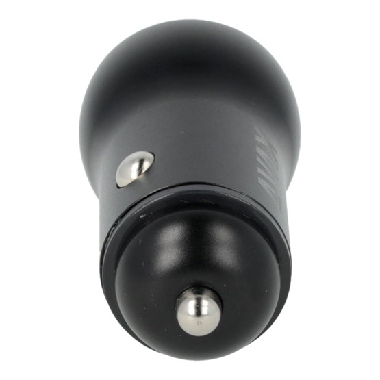 AVAX CC601B CARLY+ USB A + Type C 40W gyors autós töltő Fekete AVAX CC601B CARLY+ USB A + Type C 40W gyors autós töltő Fekete