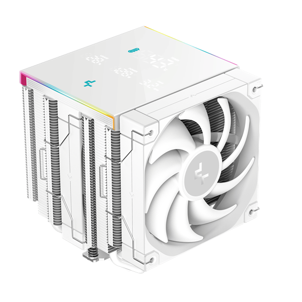 DeepCool  AK620 DIGITAL PRO WH  25 dB; max, 103,45 m3/h; 4pin csatlakozó CPU Cooler Fehér 