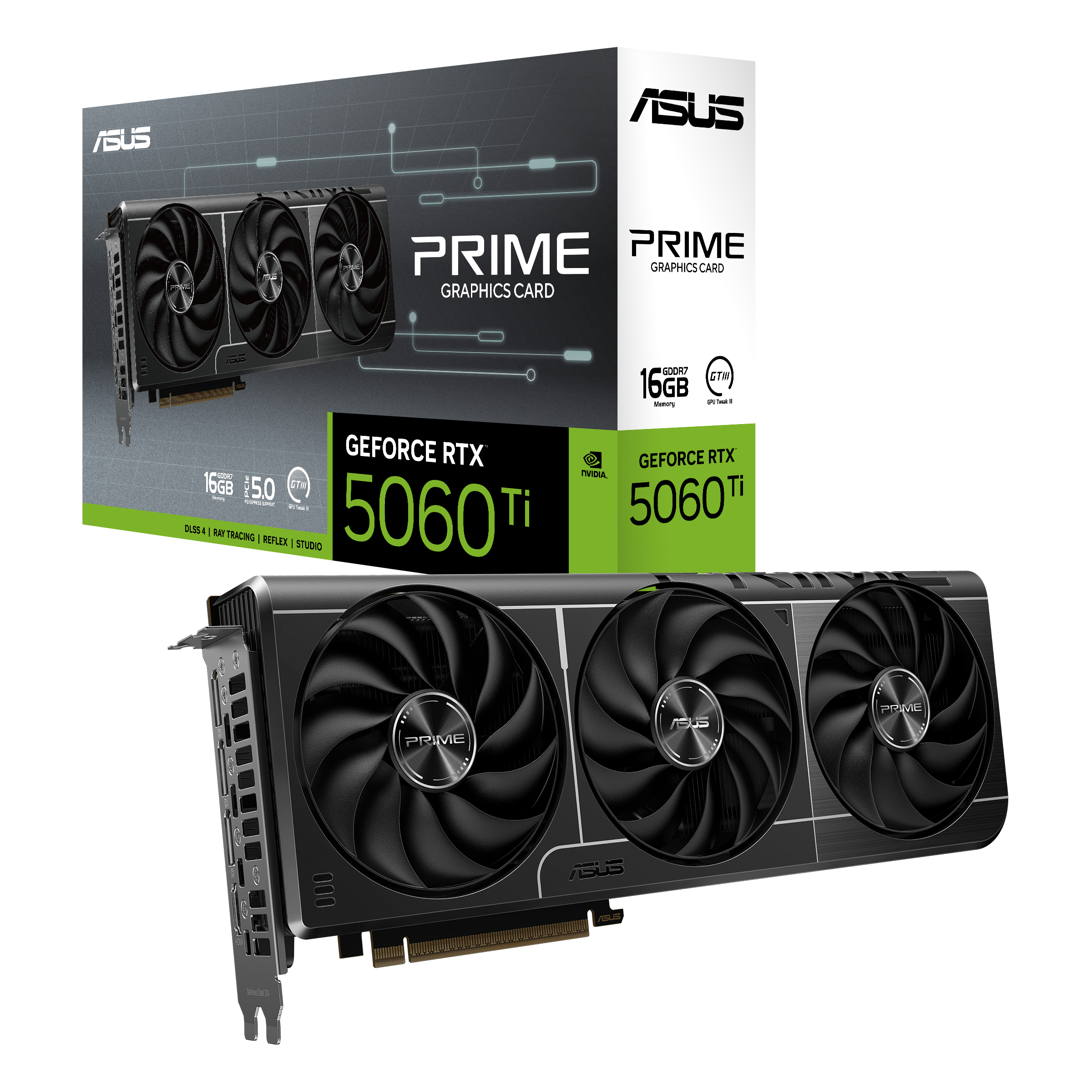 ASUS PRIME GeForce RTX 5060 Ti 16GB videókártya