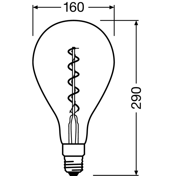 Osram Vintage 1906 LED fényforrás E27 5W (4058075091993) Osram Vintage 1906 LED fényforrás E27 5W (4058075091993)