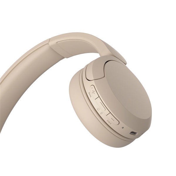 Sony WH-CH520 Bluetooth fejhallgató bézs (WHCH520C.CE7)
