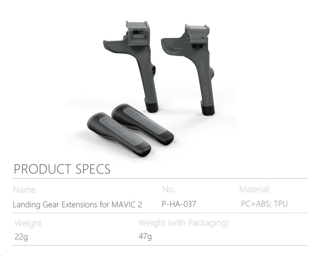 PGYTECH Mavic 2 magasított leszálló talp (6970801334540) PGYTECH Mavic 2 magasított leszálló talp (6970801334540)