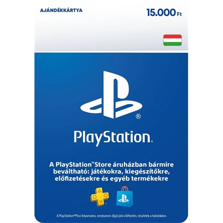 Sony PLAYSTATION NETWORK 15000FT FELTÖLTŐKÁRTYA