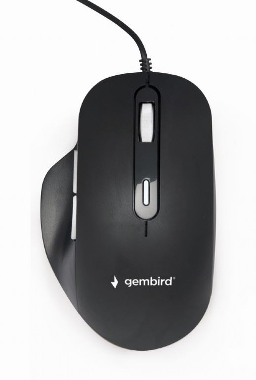 Gembird MUS-6B-02 optikai egér fekete