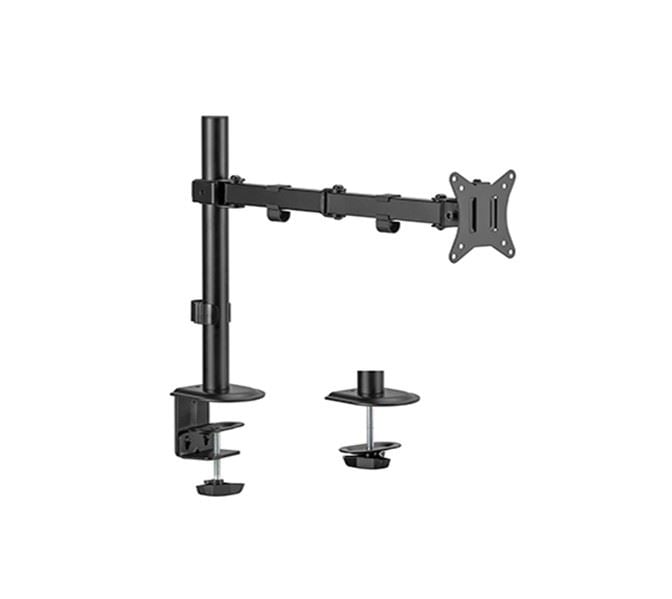 Gembird  MA-D1-01 1 karos asztalra erősíthető monitor tartó 17”-32” fekete 