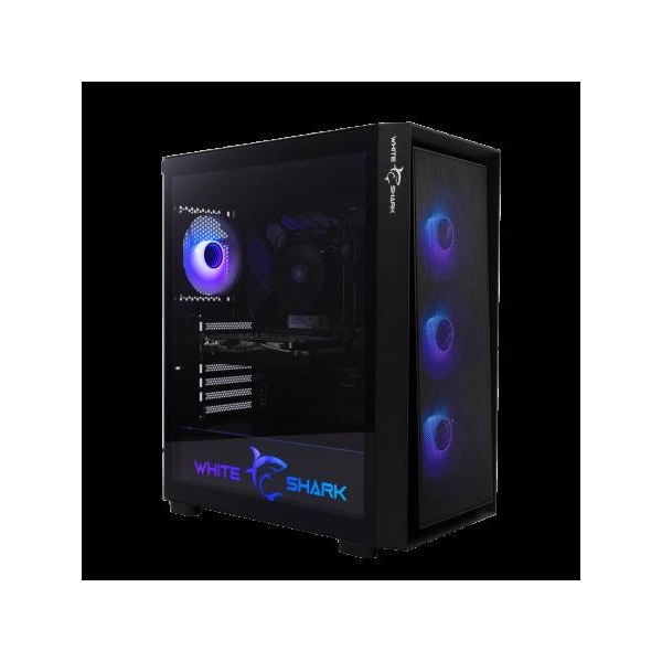 WHITE SHARK WARHEAD-3/B WS GCC-2401B Gamer Számítógépház Fekete WHITE SHARK WARHEAD-3/B WS GCC-2401B Gamer Számítógépház Fekete