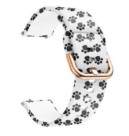 Mybandz szilikon óraszíj rosegold csattal 20mm tappancs (20SKU6135)