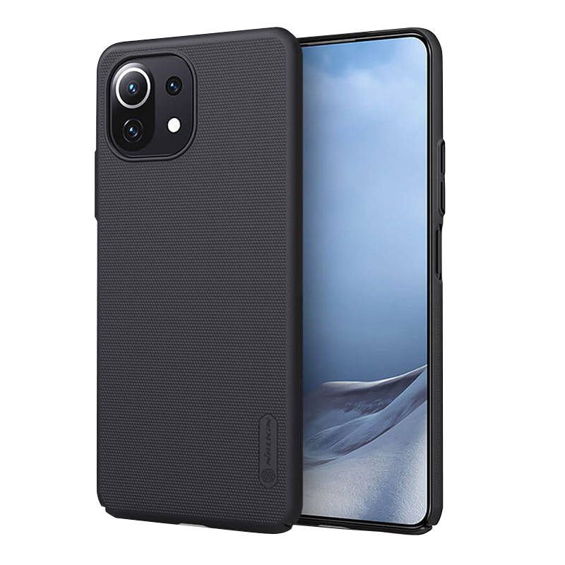 Nillkin Super Frosted Shield case for Xiaomi 11 Lite 4G/5G (black) Nillkin Super Frosted Shield case for Xiaomi 11 Lite 4G/5G (black)