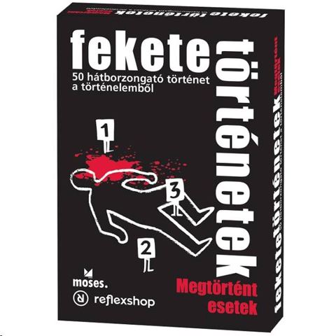 Asmodee Fekete történetek - Megtörtént esetek társasjáték (MSEBSRCE)
