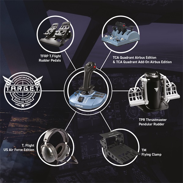 Thrustmaster TCA SIDESTICK X AIRBUS edition joystick Thrustmaster TCA SIDESTICK X AIRBUS edition joystick