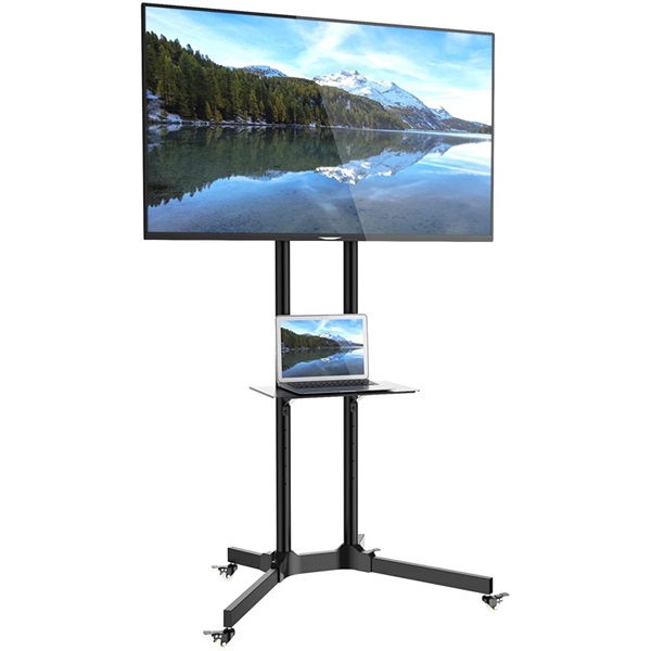 TECHLY ICA-TR6  30-65" LED/LCD kijelzőhöz gurulós padlóállvány