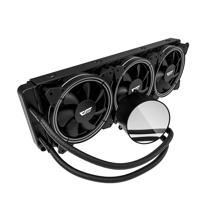 Darkflash TR360 PC vízhűtő AiO RGB 3x 120x120 (fekete)