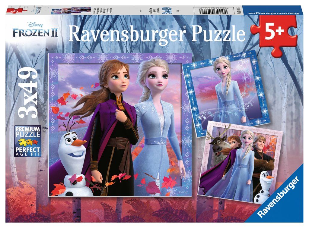 Ravensburger Jégvarázs 2 3x49db-os puzzle (050116) Ravensburger Jégvarázs 2 3x49db-os puzzle (050116)