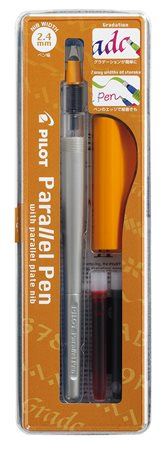 Pilot "Parallel Pen" töltőtoll 0,5-2,4 mm  (FP3-24-SS / PPP24N)