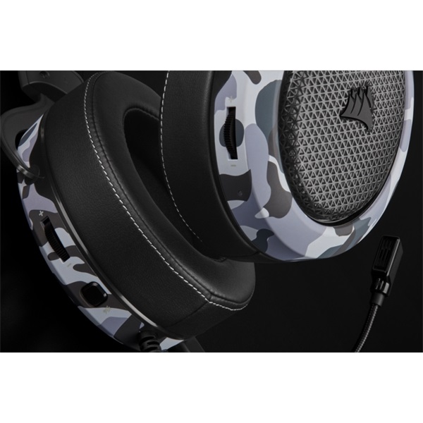 Corsair HS60 HAPTIC Gaming mikrofonos fejhallgató fekete-szürke (CA-9011225-EU)