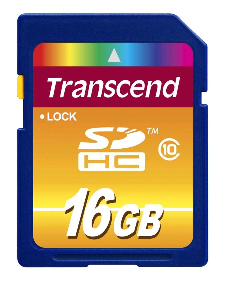 Transcend 16GB SDHC Class10 Memóriakártya