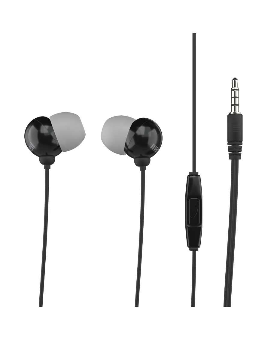 Maxell Plugz+Mic mikrofonos fülhallgató fekete (303759)