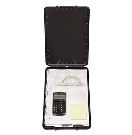 MAUL  A4 műanyag tárolórekesszel Felírótábla Fekete