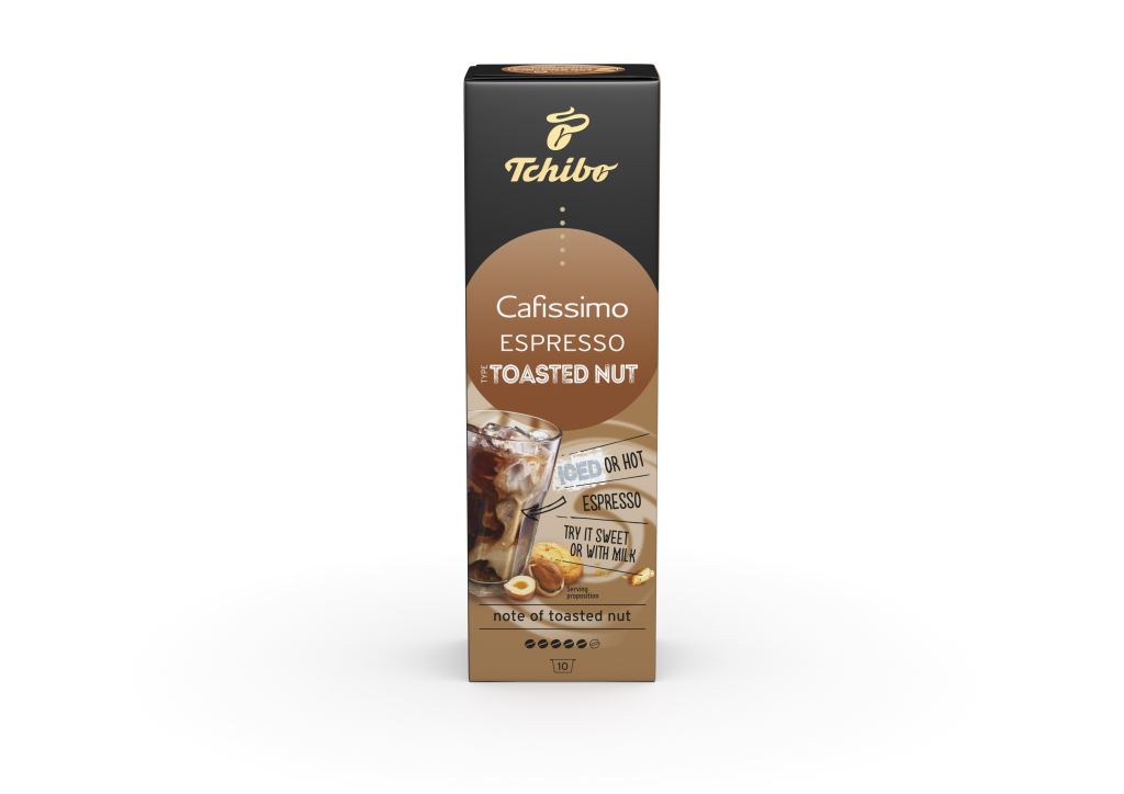 Tchibo Cafissimo Espresso Pörkölt mogyoró kapszula 10db