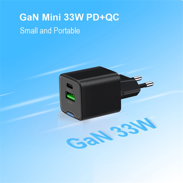 Conceptronic   ALTHEA16B  USB-C+USB-A  33W   telefon töltő adapter+3in1kábel Fekete