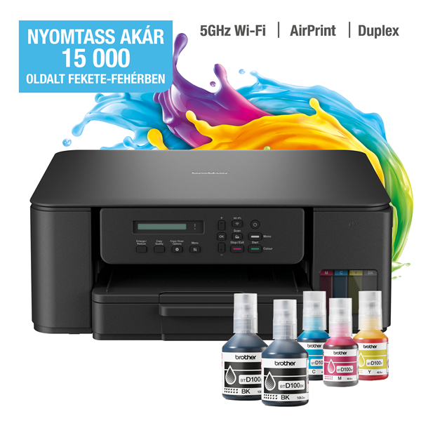 BROTHER Tintasugaras MFP NY/M/S DCP-T535W