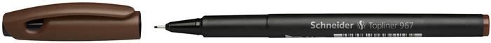 Schneider "Topliner 967" tűfilc 0,4 mm barna  (TSCTOP967B / 196707) Schneider "Topliner 967" tűfilc 0,4 mm barna  (TSCTOP967B / 196707)