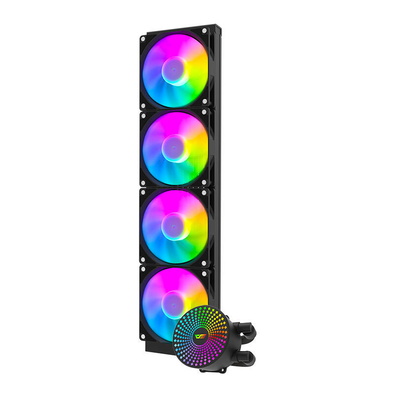 Darkflash DC480 Számítógép vízhűtés ARGB (fekete) Darkflash DC480 Számítógép vízhűtés ARGB (fekete)