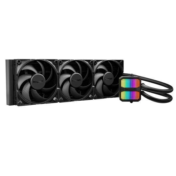 Be Quiet! SILENT LOOP 3 420mm Black 3x140mm csatlakozó: 3pin cső hossza: 400mm CPU Water Cooler Fekete Be Quiet! SILENT LOOP 3 420mm Black 3x140mm csatlakozó: 3pin cső hossza: 400mm CPU Water Cooler Fekete